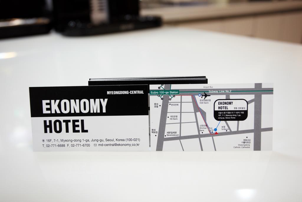 Ekonomy Hotel Myeongdong Central Szöul Kültér fotó